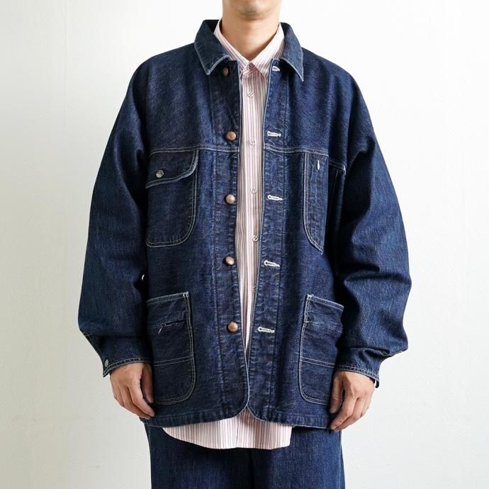 177348825 O-(オー)/ f-16 デニムカバーオールジャケット - Indigo LFB (Light Fade Bio) O-13-L<img class='new_mark_img2' src='https://img.shop-pro.jp/img/new/icons47.gif' style='border:none;display:inline;margin:0px;padding:0px;width:auto;' /> 02
