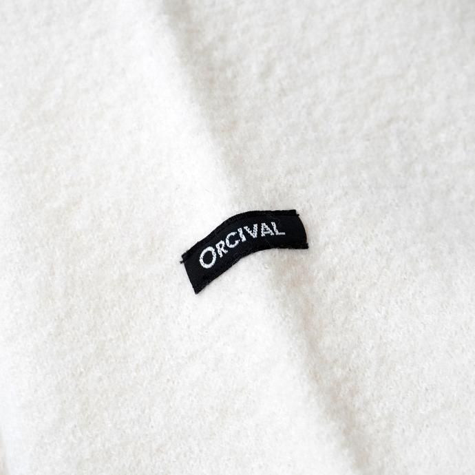 177362007 ORCIVAL オーシバル / ウール モックネック プルオーバーニット IVORY OR-D0060 CHA 02