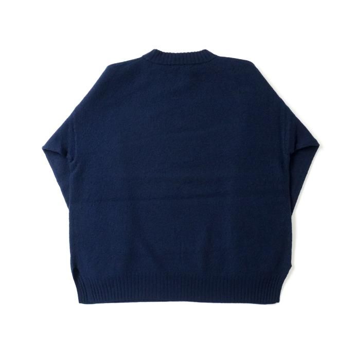 177362027 ORCIVAL オーシバル / ウール モックネック プルオーバーニット NAVY OR-D0060 CHA 02