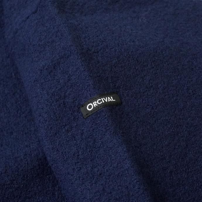 177362027 ORCIVAL オーシバル / ウール モックネック プルオーバーニット NAVY OR-D0060 CHA 02