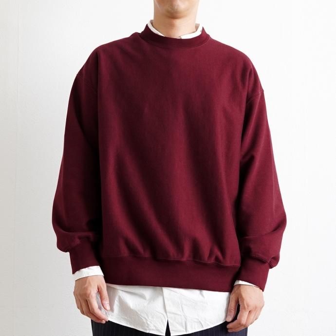 177377856 blurhms ROOTSTOCK / Soft&Hard Sweat Crew-neck P/O Big - Black bROOTS23F26 02