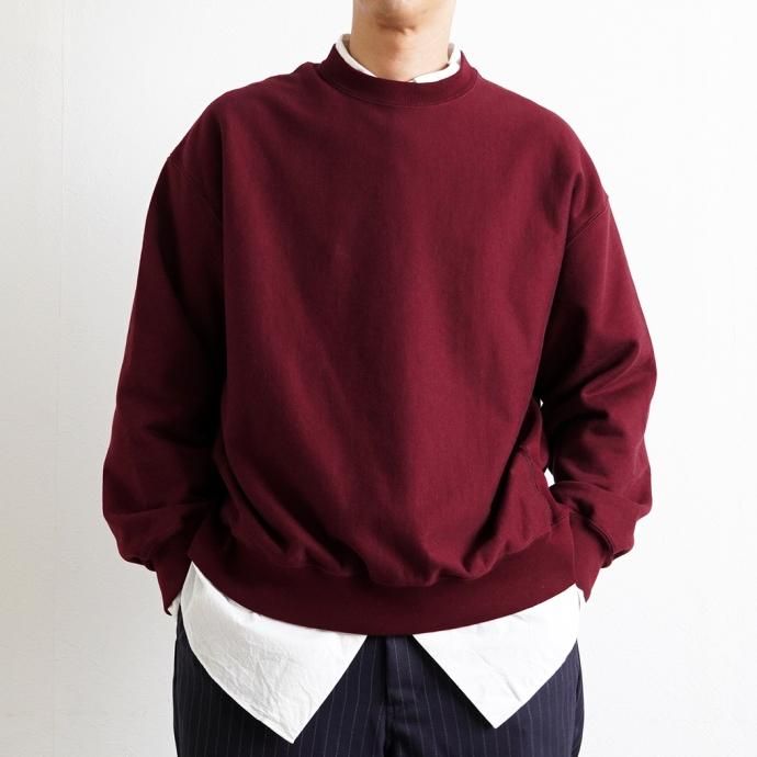 177377856 blurhms ROOTSTOCK / Soft&Hard Sweat Crew-neck P/O Big - Black bROOTS23F26 02