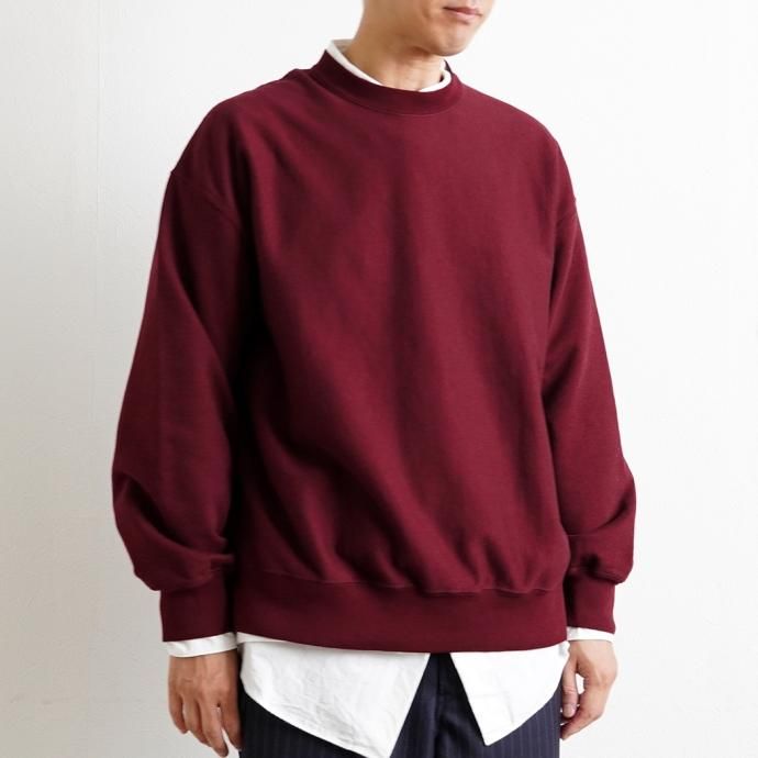 177377856 blurhms ROOTSTOCK / Soft&Hard Sweat Crew-neck P/O Big - Black bROOTS23F26 02