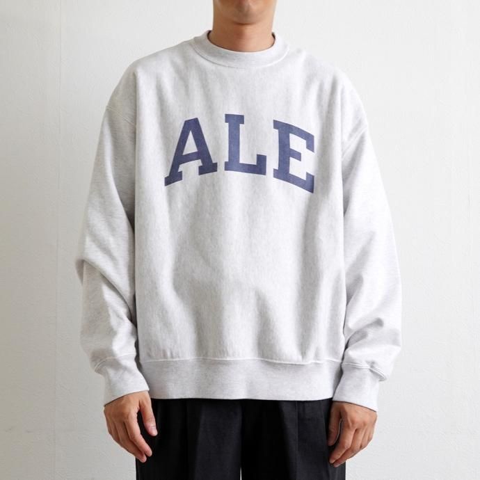 177377969 blurhms ROOTSTOCK / PRINT Sweat Crew-neck P/O Big - HeatherWhite x IT-M bROOTS23F26P 02