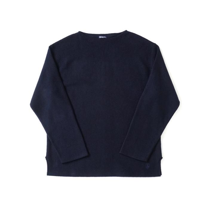 177457033 ORCIVAL オーシバル / ウールパイル ボートネックプルオーバー BLUE GREEN OR-C0280 WPJ 02