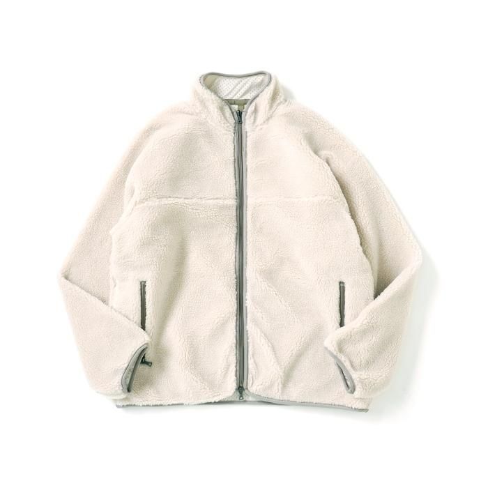 177626099 blurhms ROOTSTOCK / Recycle Boa Zip Jacket - Natural bROOTS23F30<img class='new_mark_img2' src='https://img.shop-pro.jp/img/new/icons47.gif' style='border:none;display:inline;margin:0px;padding:0px;width:auto;' /> 01