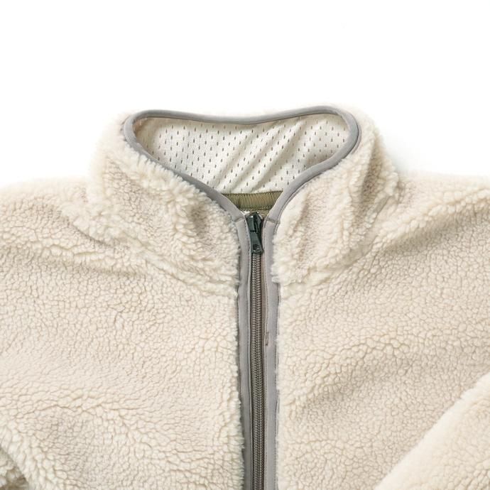 177626099 blurhms ROOTSTOCK / Recycle Boa Zip Jacket - Natural bROOTS23F30<img class='new_mark_img2' src='https://img.shop-pro.jp/img/new/icons47.gif' style='border:none;display:inline;margin:0px;padding:0px;width:auto;' /> 02