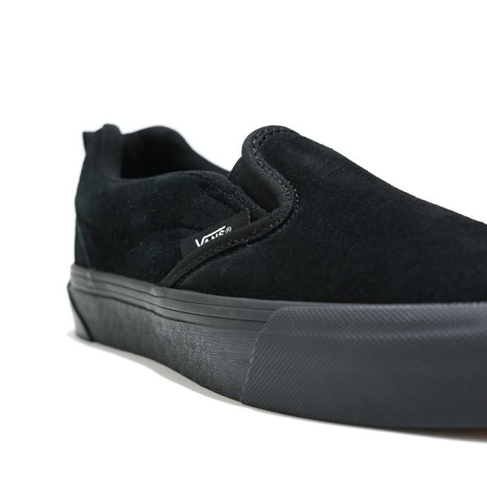 VANS / KNU SLIP - Black/Black ヴァンズ ニュースリップ ブラック VN0009QDBKA