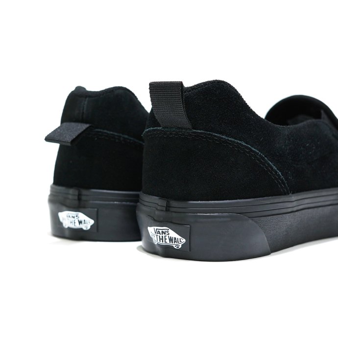 VANS / KNU SLIP - Black/Black ヴァンズ ニュースリップ ブラック VN0009QDBKA