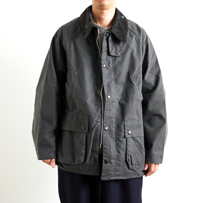 Barbour / OS Wax Bedale - GRY バブアー オーバーサイズ ビデイル ワックスコットン グレー MWX1679