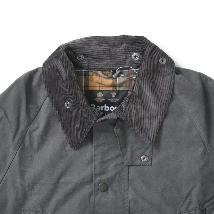 Barbour / OS Wax Bedale - GRY バブアー オーバーサイズ ビデイル ワックスコットン グレー MWX1679