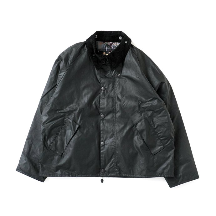 232MWX1678Barbour os transport wax トランスポート　グレー