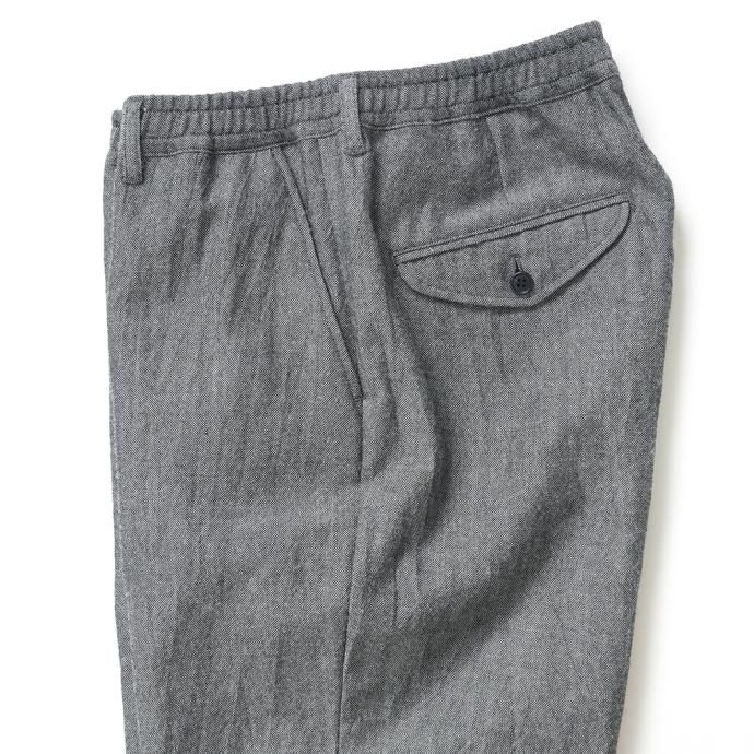 177969759 STILL BY HAND / PT07233 - GREY シェットランドウールパンツ 02