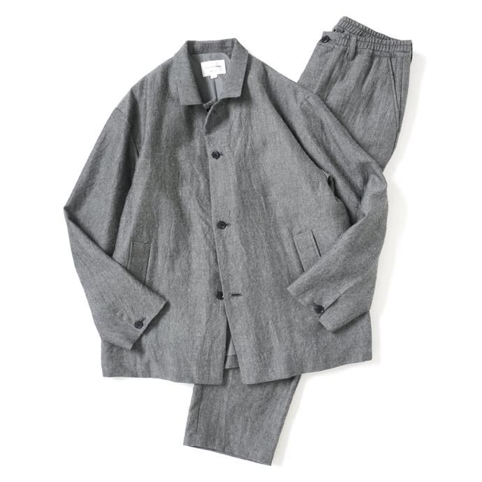 177969759 STILL BY HAND / PT07233 - GREY シェットランドウールパンツ 02