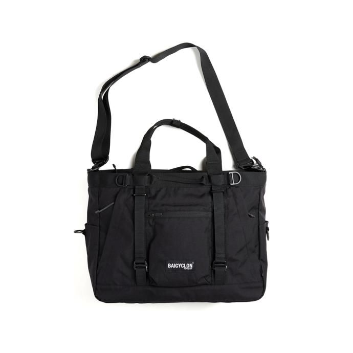 173189285 BAICYCLON by bagjack / BCL-17 (Ver.2) TOTE BAG - Black Х Х Хåå ȡȥХå 01