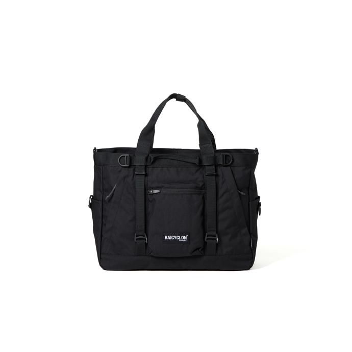 173189285 BAICYCLON by bagjack / BCL-17 (Ver.2) TOTE BAG - Black Х Х Хåå ȡȥХå 02