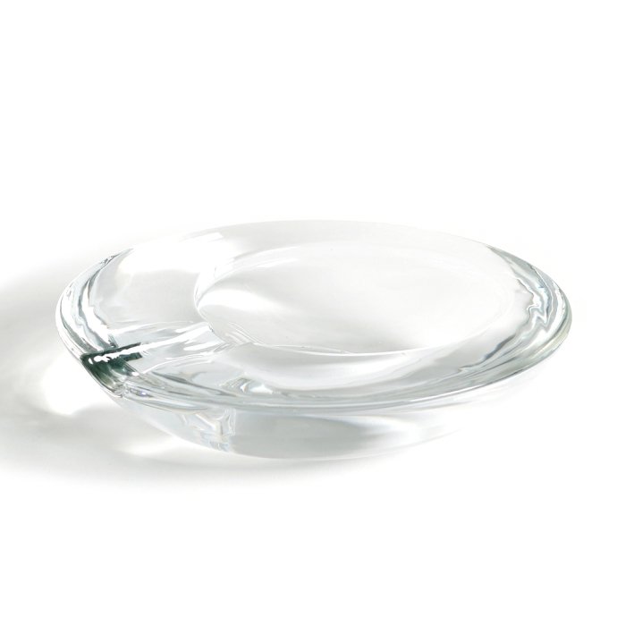 178735800 Glass Ashtray Large - Clear 饹ȥ쥤 顼 ꥢ 01