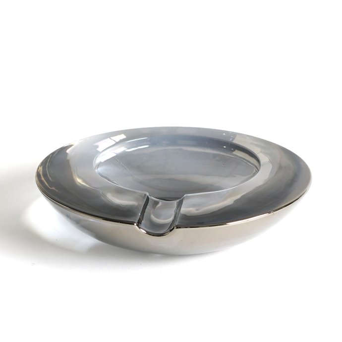 178735890 Glass Ashtray Large - Gray 饹ȥ쥤 顼 졼 01