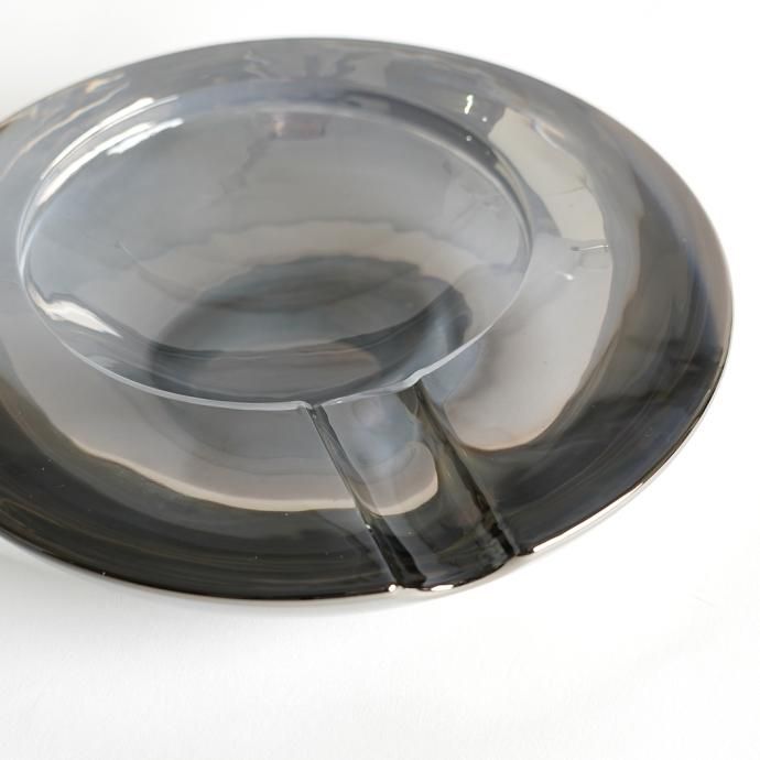 178735890 Glass Ashtray Large - Gray 饹ȥ쥤 顼 졼 02