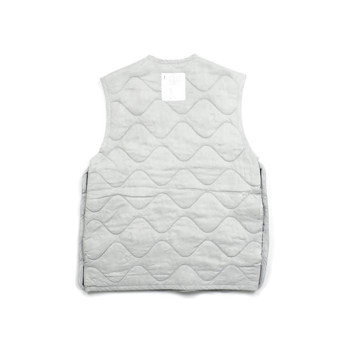 178896846 INNAT / HAND DYED LINER VEST - Gray 饤ʡ٥ INNAT05-V02 02