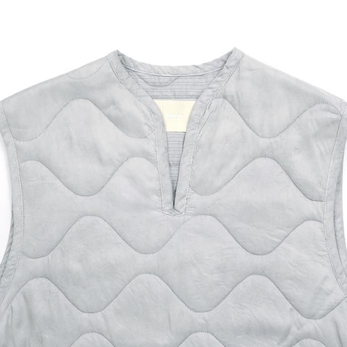 178896846 INNAT / HAND DYED LINER VEST - Gray 饤ʡ٥ INNAT05-V02 02