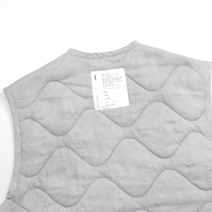 178896846 INNAT / HAND DYED LINER VEST - Gray 饤ʡ٥ INNAT05-V02 02