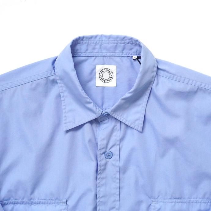 179400139 ORCIVAL オーシバル / TCブロード C.P.O.シャツ MEN 全2色 OR-B0278 HTB 02