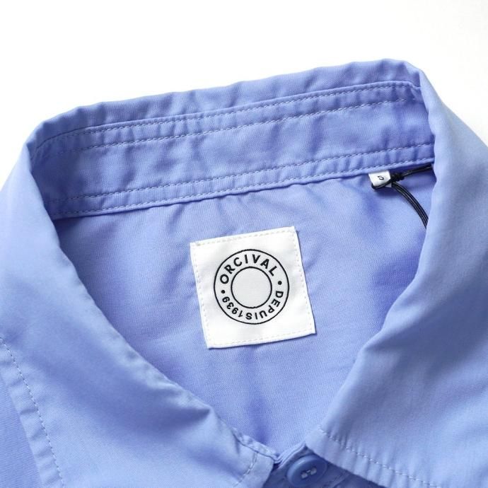 179400139 ORCIVAL オーシバル / TCブロード C.P.O.シャツ MEN 全2色 OR-B0278 HTB 02