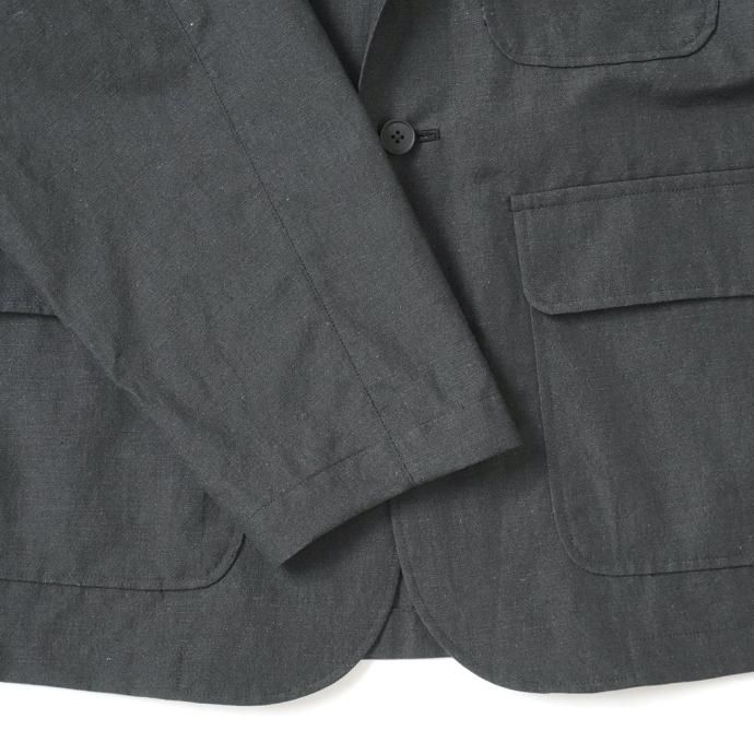 179510960 Kontor / 3B UNSTRUCTURED JACKET - CHARCOAL 3ܥ󥸥㥱å KON-JK02241 02