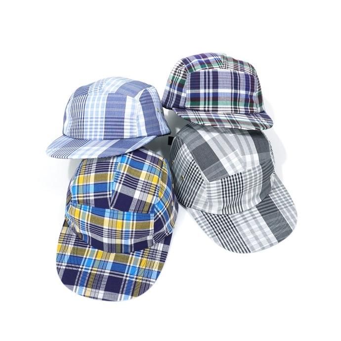 179515280 Trad Marks / Basic Jet Cap Madras Check - Black ١ååȥå ޥɥ饹å 02