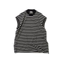 INNAT / BASQUE NS TEE - Black バスクノースリーブTシャツ ブラック INNAT05-C04