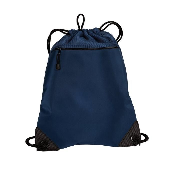 179607431 Port Authority / Cinch Pack with Mesh Trim - Navy ݡȥƥ ѥå  åȥ<img class='new_mark_img2' src='https://img.shop-pro.jp/img/new/icons47.gif' style='border:none;display:inline;margin:0px;padding:0px;width:auto;' /> 01