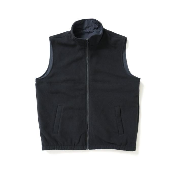 Port Authority / Reversible Charger Vest - Battleship Grey / Black ポートオーソリティ  リバーシブル チャージャーベスト