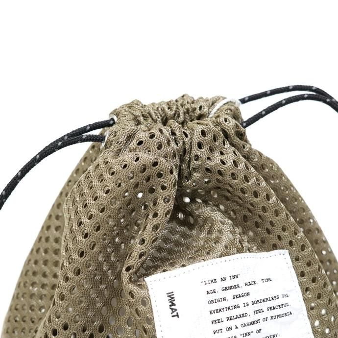 179738263 INNAT / MESH CINCH BAG - Beige å奷Хå ١ INNAT05-A03 02