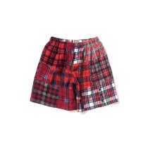 oddment / CUSTOM Flannel Shorts - Red L ѥåեͥ ᥤ硼