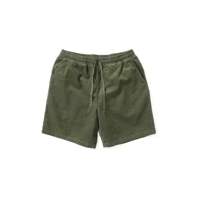 AS Colour / Cord Shorts - Army ǥ硼