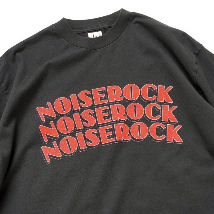 180126642 blurhms ROOTSTOCK / NOISE ROCK Print Tee WIDE - InkBlack bROOTS24S34A<img class='new_mark_img2' src='https://img.shop-pro.jp/img/new/icons47.gif' style='border:none;display:inline;margin:0px;padding:0px;width:auto;' /> 02