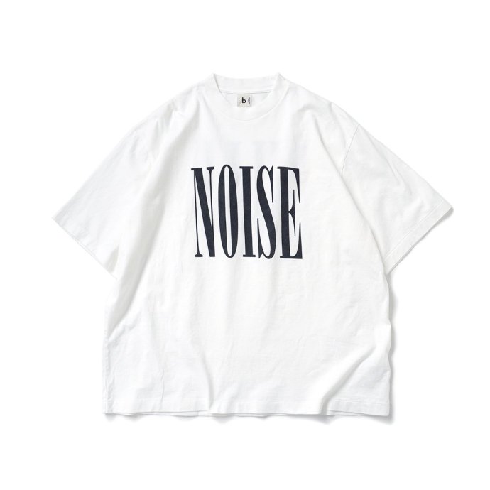blurhms ROOTSTOCK / ILLI-NOISE Print Tee WIDE - White bROOTS24S34B