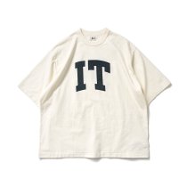 blurhms ROOTSTOCK / IT-M 88/12 Print Tee WIDE - Ivory bROOTS24S27A