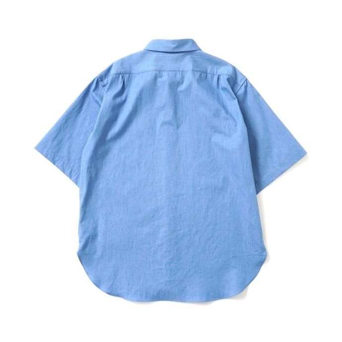 180156173 blurhms ROOTSTOCK / Short-sleeve Shirt - LightIndigo bROOTS24S5 硼ȥ꡼֥ 02