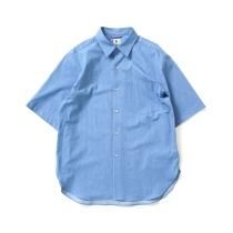 STILL BY HAND コットンブロード ショートスリーブ BDシャツ 48 STILL BY HAND コットンブロード ショートスリーブ BDシャツ 48