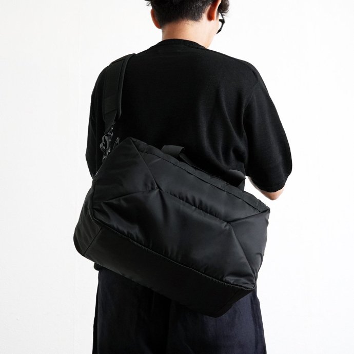 bagjack / Travel Duffle M - NIPO バッグジャック トラベルダッフル リモンタナイロン ブラック 13086