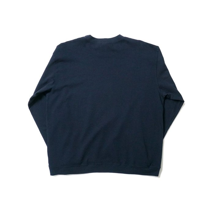 180704383 SMOKE T ONE / CSTM Heavy Cotton Sweat Shirts - Navy إӡåȥĹµåȥ 02