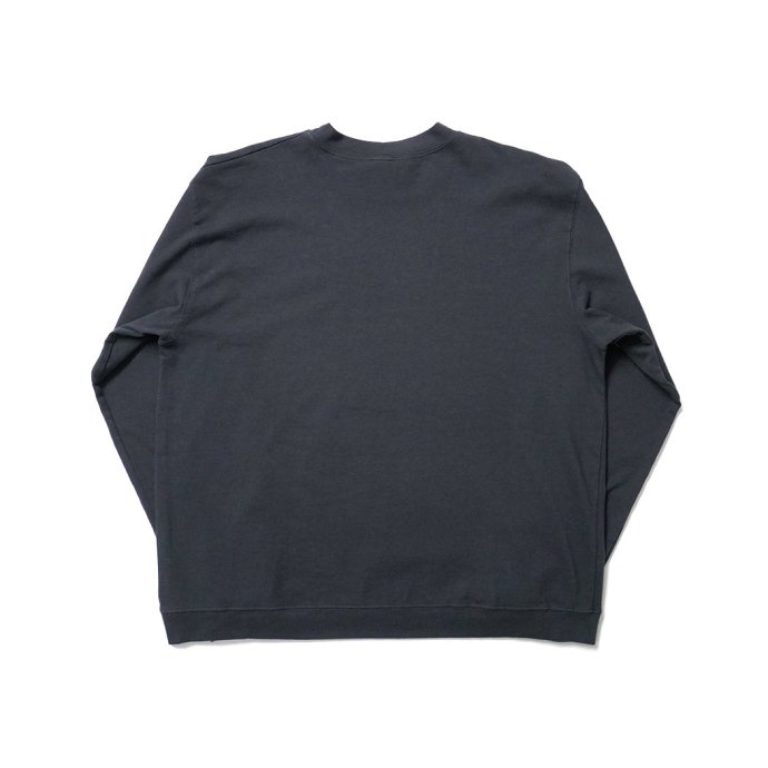 180704398 SMOKE T ONE / CSTM Heavy Cotton Sweat Shirts - Charcoal إӡåȥĹµåȥ 02