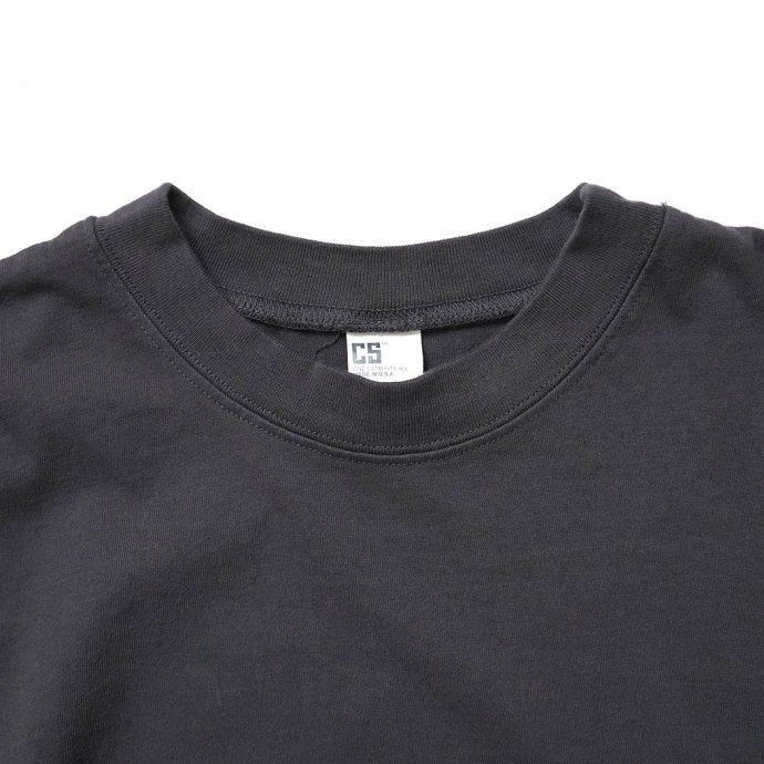 180704398 SMOKE T ONE / CSTM Heavy Cotton Sweat Shirts - Charcoal إӡåȥĹµåȥ 02