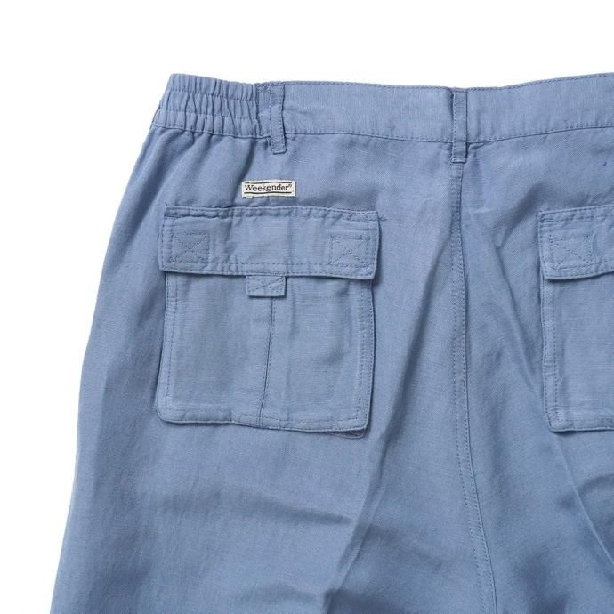 180833979 WEEKENDER / St. Barts Linen Pant - Chambray  ͥѥ 02