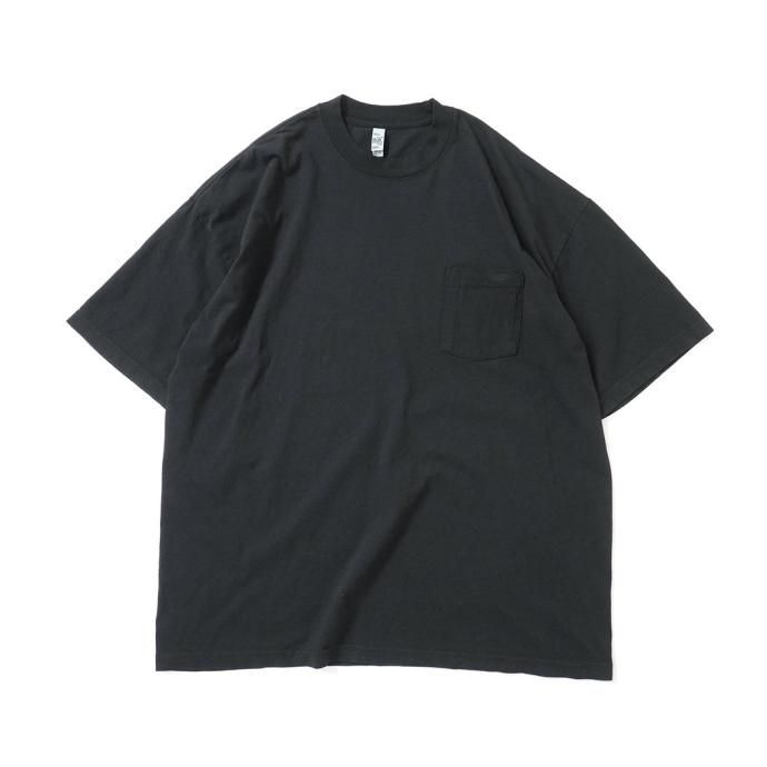 Los Angeles Apparel 󥼥륹ѥ 1809GD 6.5oz ȥ ȾµݥåT - Black ֥å