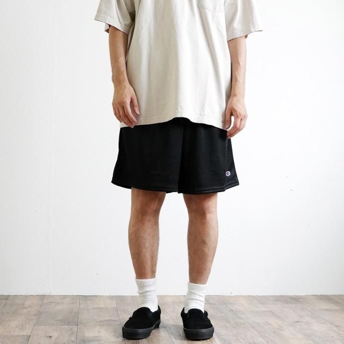 181348869 Champion / Mesh Shorts 9inch - Black ԥ å奷硼 9 ֥å 81622 USA<img class='new_mark_img2' src='https://img.shop-pro.jp/img/new/icons47.gif' style='border:none;display:inline;margin:0px;padding:0px;width:auto;' /> 02