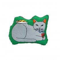The Enjoy C&D Club Cushion - Cat/Green å ꡼ ǭ饹ȥå