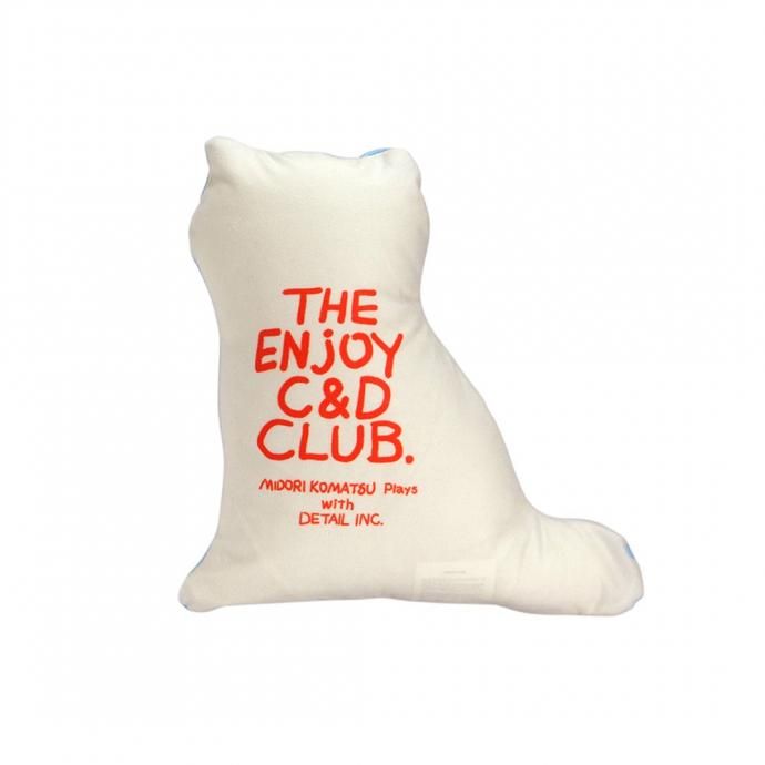 181627186 The Enjoy C&D Club Cushion - Cat/Blue å ֥롼 ǭ饹ȥå 02